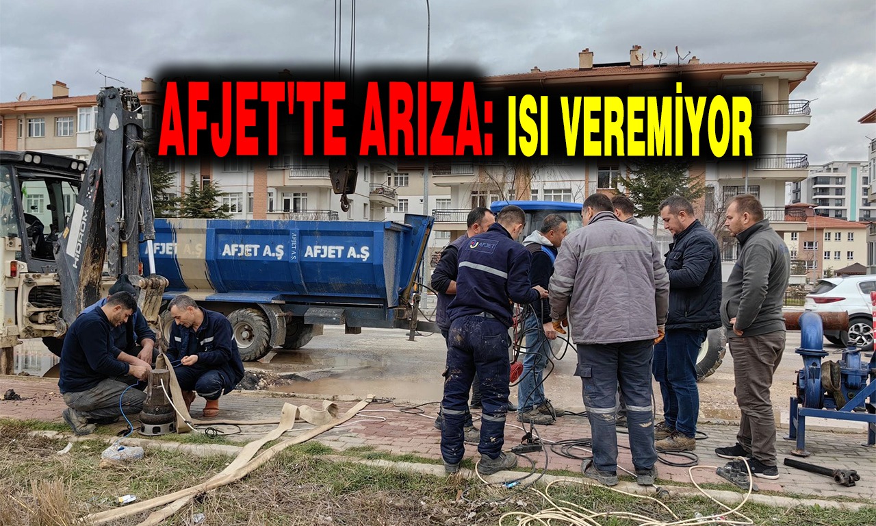 AFJET ISI VEREMİYOR